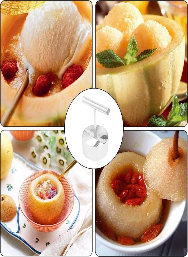 TASKHOUSE أداة إزالة بذور الفاكهة والخضراوات من تاسك هاوس، مصنوعة من الفولاذ المقاوم للصدأ، بمقبض مريح، مناسبة للمطبخ (قطعة واحدة). - Image 4